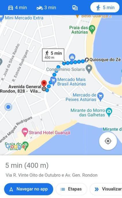 Praia Das Asturias Guaruja Guarujá Exterior foto